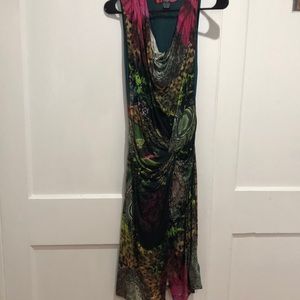 PRINTED DRESS💗💚